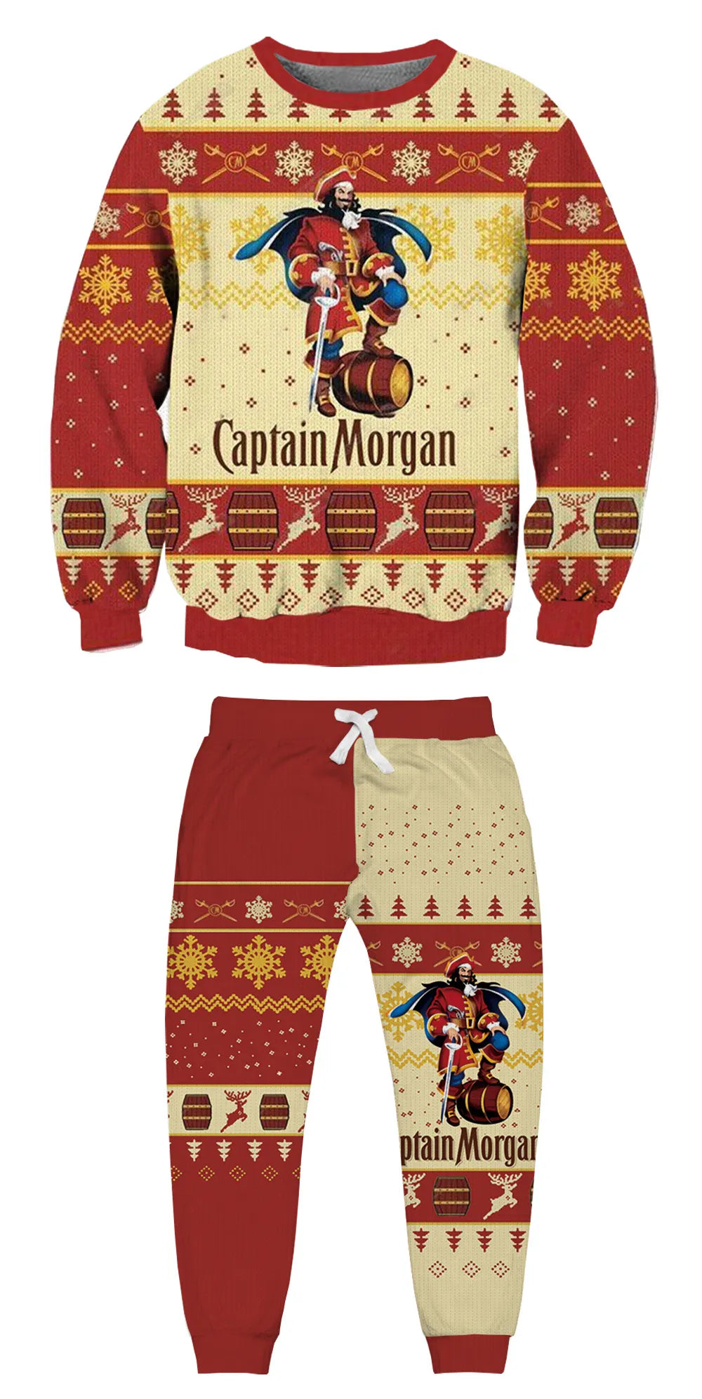 Ugly Sweatshirt & Sweatpant Set a20e - product image