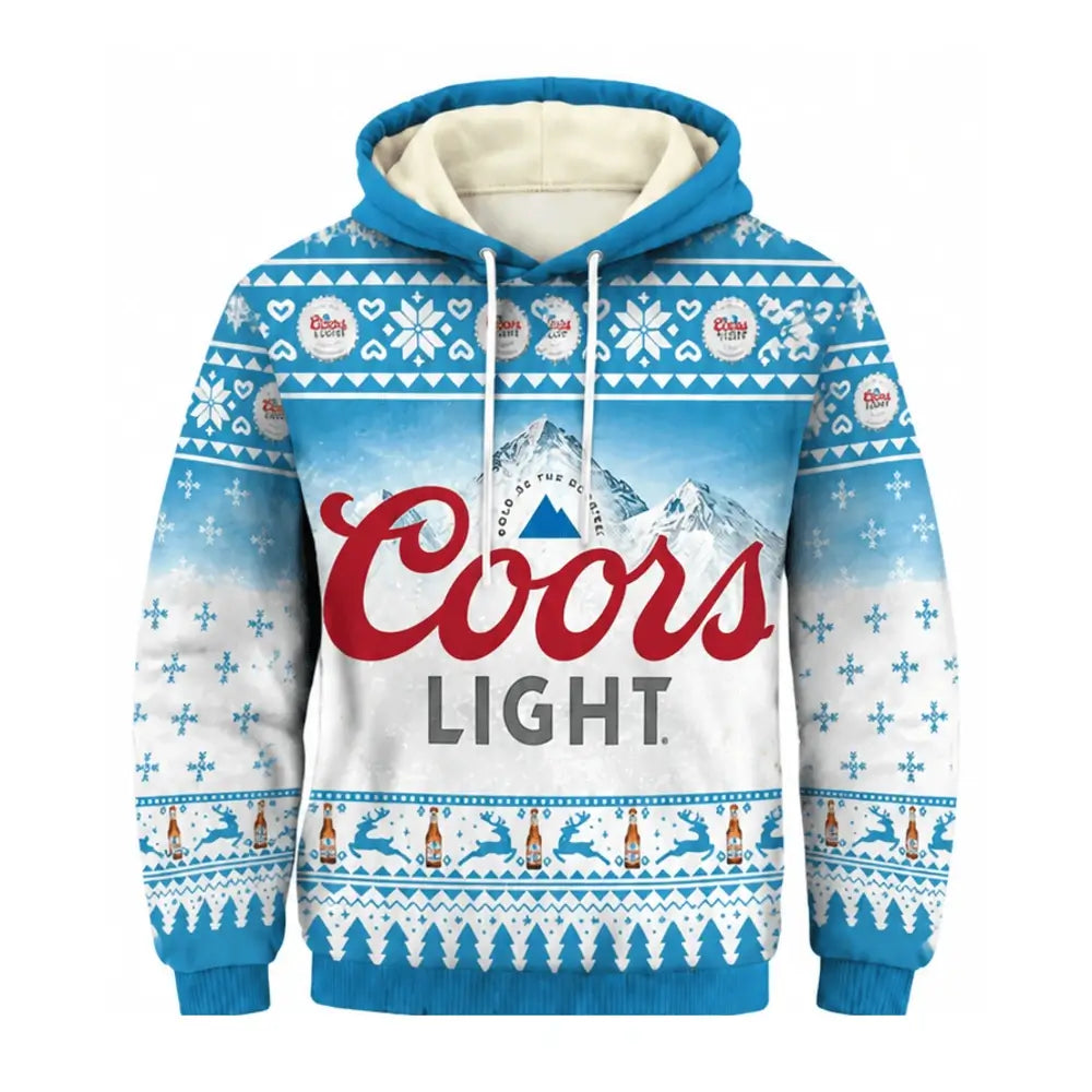 Blue Beer Ugly Pullover Hoodie & Sweatpant Set - THREADPARTY