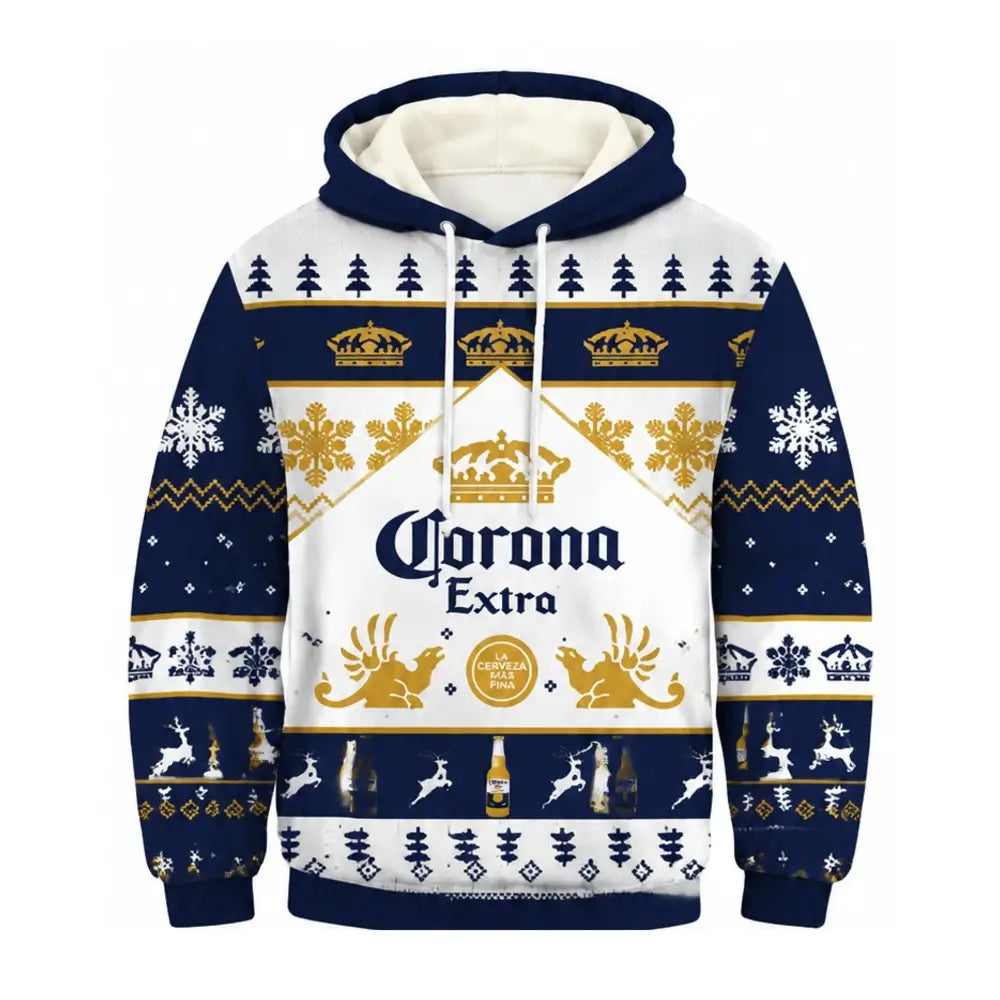 Mexican Beer Ugly Pullover Hoodie & Sweatpant Set - THREADPARTY